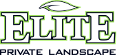 Elite Private Landscape full color logo small
